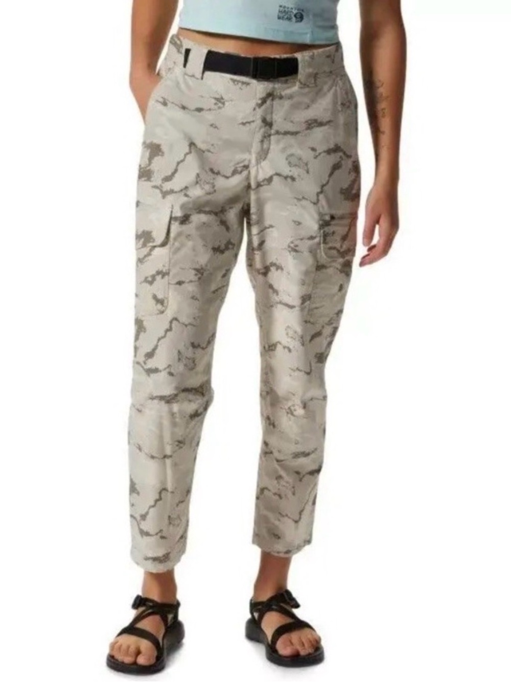 Mountain Hardwear Women's Cascade Pass Camo Cargo Hiking Trail Pants